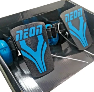 Neón ~ Patines de calle azules (ajustables) con ruedas iluminadas ~ Nuevos ~ Caja dañada - Imagen 1 de 6