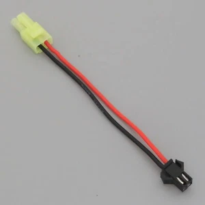 Mini Tamiya Female to SM 2P Female Adapter 20awg 10cm Wire for RC Model Airplane - Picture 1 of 4