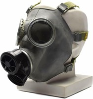 Cold war era Polish Gas Mask MC-1 Original mask Genuine respiratory Grey NEW