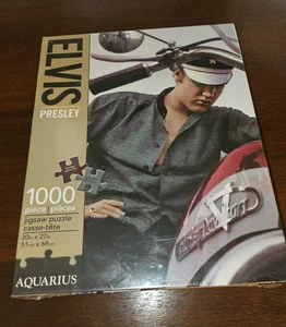 Rompecabezas Elvis Presley 1000 piezas Elvis en motocicleta NUEVO SELLADO - Imagen 1 de 3