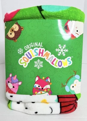 Original Squishmallow Christmas Blanket (62in X 90in) - Image 1 of 2