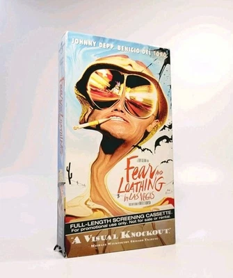 Fear and Loathing in Las Vegas (VHS, Screener/ Promo) VGC Tested Johnny Depp  - Image 1 of 4