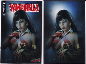 Vampirella #2 NYCC Maer Exclusive + Virgin Variant LTD 500 2019 Dynamite NM - Picture 1 of 5