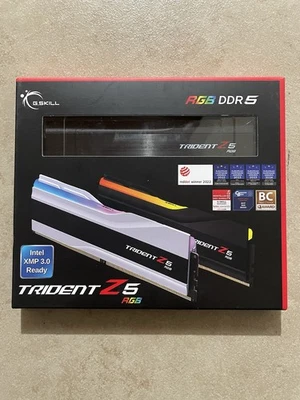 Trident Z5 RGB Series DDR5 RAM (Intel XMP 3.0) 32GB (2x16GB) 6400MT/s CL32-39... - Image 1 of 2