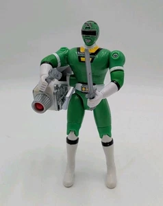 1996 Power Rangers Turbo Double Key Green Figur ohne Schlüssel fast komplett  - Bild 1 von 6