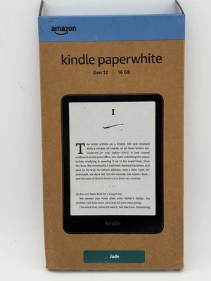 Amazon Kindle Paperwhite поколения 12-16GB - нефрит - новый открытая коробка Бесплатная доставка - Изображение 1 из 4