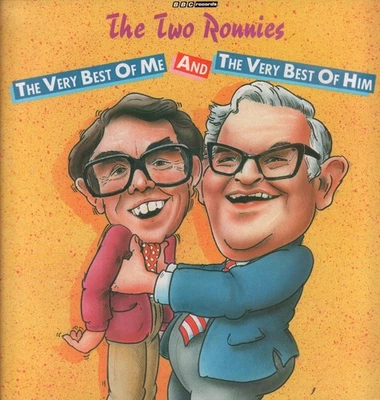 Two Ronnies Very Best of Me and the Very Best of Him LP vinyl UK Bbc 1984 REC514 - Image 1 of 3