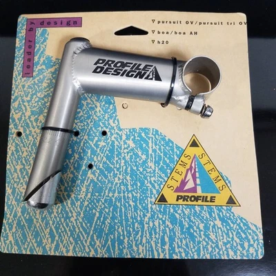 Profile Pursuit 1 inch Triathrori Threaded Lightweight CrMo Stem TIG 100mm - Image 1 of 4