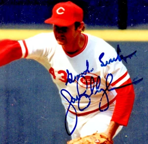Jack Billingham Cincinnati Reds Detroit Tigers Autographed MLB Authorized 8x10 - Picture 1 of 2