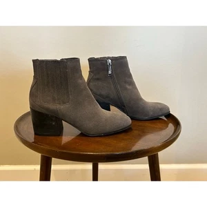 Stivaletti Blondo Pelle Scamosciata Impermeabili Moda Grigio Donna 7 - Foto 1 di 16