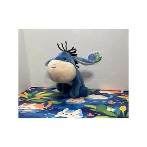 Muñeca de juguete de peluche Winne the Pooh Blue Eeyore de los parques de Disney - Imagen 1 de 11