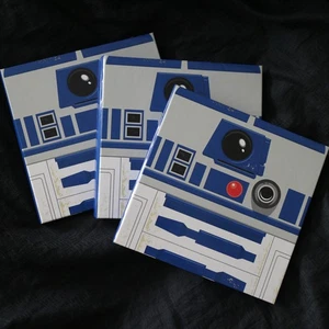 NWT Disney Star Wars R2D2 Droid 6x6 Journal book Notepad w/Calculator New Lot 3 - Picture 1 of 9