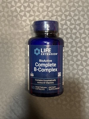 Life Extension Bioactive Complejo B Completo 60 Cápsulas Vegetarianas Foto 1 de 3
