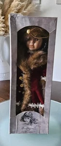 TRADITIONS DOLL COLLECTION "CATALINA" Finest Porcelain & Quality. - Picture 1 of 9
