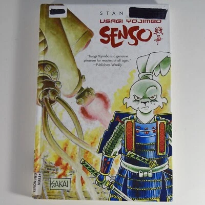 Usagi Yojimbo - SENSO by Stan Sakai - Dark Horse Comics - EX-LIBRARY Hardcover - Image 1 of 2