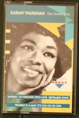 Sarah Vaughan The Divine One Cassette CDMC 1082 - Image 1 of 4