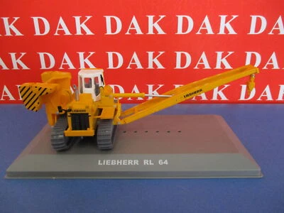 Die cast 1/72 Modellino Posatubi Liebherr RL 64 - Immagine 1 di 4