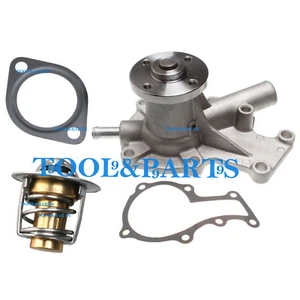 Water Pump with Thermostat & Gasket for Kubota G1700 G1800 G1800-S  ZD18 ZD18F - Picture 1 of 1