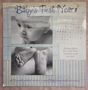Anne Geddes Pregnancy Calendar & Baby's First Year Calendar Undated - Picture 1 of 6