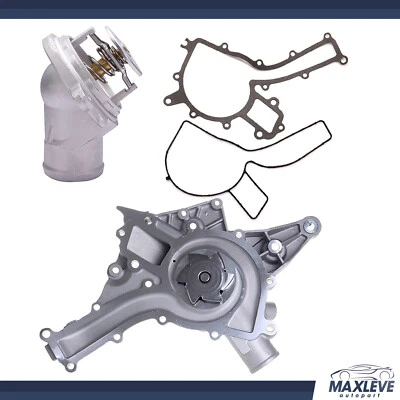 Water Pump Thermostat For Mercedes-Benz CLK320 1998-2005 C320 2001-2005 3.2L - Image 1 of 4
