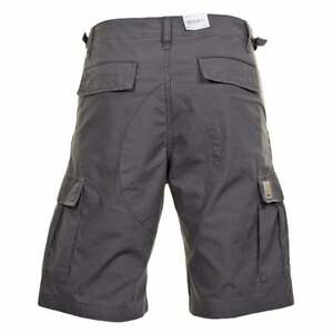 Carhartt Wip Pantalones cortos estilo cargo de aviación-Azul Marino Oscuro