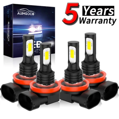 For Buick Verano 2012-2017 LED Car Light Lamps Super Bright High Low White Bulbs - Image 1 of 4
