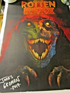ROTTEN REXX SIGNED HANDSIGNIERT By JAMES GROMAN POSTER - Bild 1 von 6