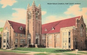 Presbyterianische Kirche, Fort Scott, Kansas Vintage-PC - Bild 1 von 2