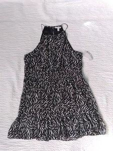NWT Nine West Halter Dress Elastic Waist sz. XL - Picture 1 of 8