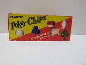 GETTINE POKER ASTOR VINTAGE COMPLETE 100 FICHES IN SCATOLA ORIGINALE - Foto 1 di 4