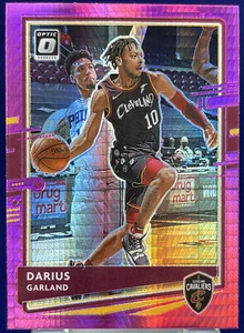 NBA Donruss Optic 2020-21 DARIUS GARLAND CAVALIERS HYPER PINK PRIZM Paralelo - Imagen 1 de 2
