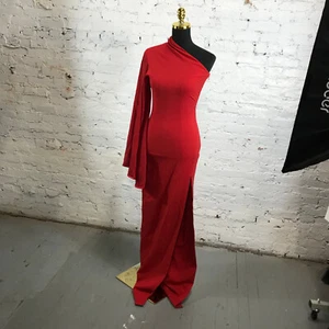 Solace London Damenkleid 4 Lani One-Shoulder-Kleid 8 UK $ 555 Maxi Freizeit - Bild 1 von 21