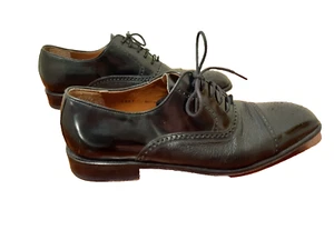 Mezlan Andrew Men's Oxford Dress Shoes. Size 12 M. Black. 1007. - Picture 1 of 11