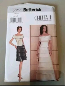 Butterick Sewing Pattern 3859   Size 12-14-16   *UC FF    ***Top & Skirt - Picture 1 of 3