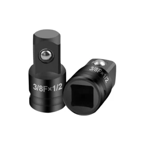 3/8"-1/2" Drive Wrenche Ratchet Reducer Air Impact Socket Adapter Square Adapte - Picture 1 of 9