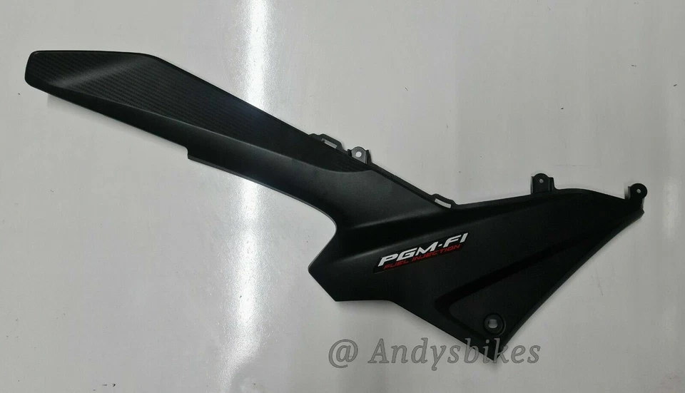 FUNDA CUBIERTA PANEL LATERAL IZQUIERDO HONDA CB125F/GLR125 - NEGRA (2015-2020) Foto 1 de 1