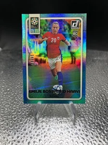 2023 Panini Donruss FIFA Women's World Cup Emilie Bosshard Haavi Blue /99 RC - Picture 1 of 2