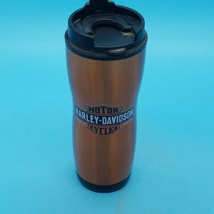 Vaso Harley Davidson Logo 20oz - Vaso aislado color cobre - Imagen 1 de 8