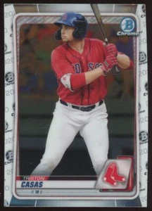 2020 Bowman Draft Chrome Triston Casas Boston Red Sox #BD-83 - Bild 1 von 2