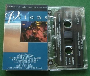 Visions Instrumentals Enya Kenny G RPO Louis Clark + Cassette Tape - TESTED - Picture 1 of 3