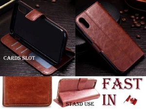 Wallet Case Leather Flip Cover FOR iphone X XS 5.8" Stand Card slot Etui TPU ! - Photo 1 sur 5