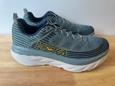 Hoka One One Men's Bondi 6 1019269 LMCB Blue Running Shoes Sneakers Size 11.5 - Image 1 of 4