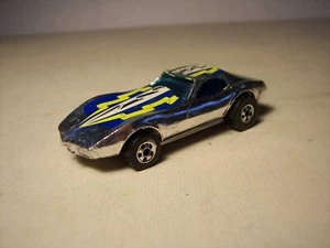 1975 Mattel Hot Wheels Silver Corvette Stingray Schön! - Bild 1 von 6
