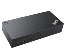 Lenovo 40A9 ThinkPad USB-C Docking Station mit 90W Netzteil ohne USB-C Kabel