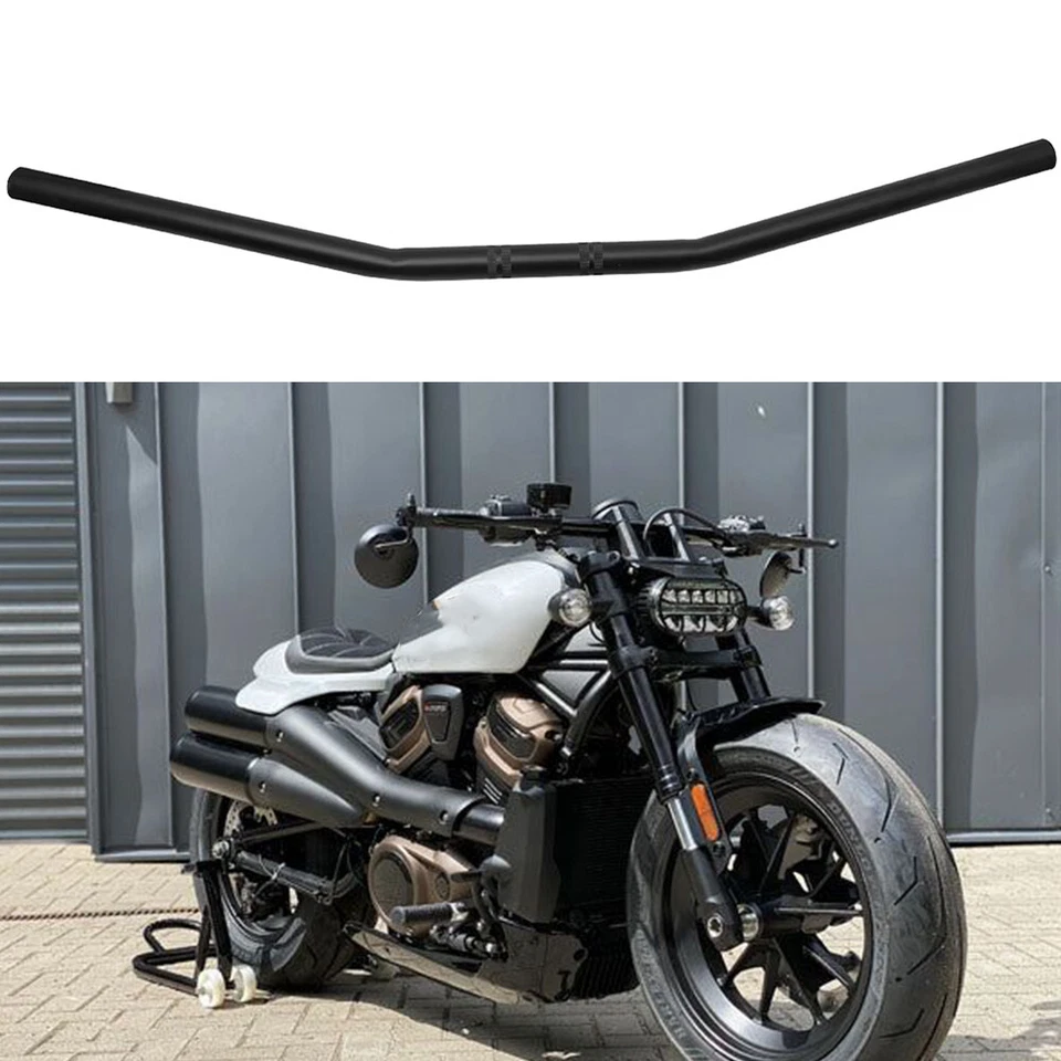 1" Universal Motorcycle Drag Bar Handlebar For Harley Sportster S XL 1200 XL 883 - Image 1 of 4