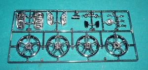 2010 Ford Shelby GT-500 Revell 1/12 85-2623 Chrome Wheels Lenses Etc. - Picture 1 of 1