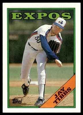 1988 Topps Jay Tibbs Montreal Expos #464 - Image 1 of 2