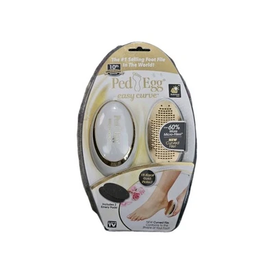 PedEgg Easy Curve 18-Karat Gold Plated File 10th Anniversary Edition New Sealed - Image 1 of 2