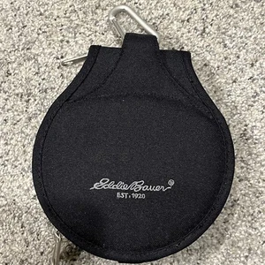 Eddie Bauer Reiseausrüstung CD Halter Tragetasche Aufbewahrung DVD Reißverschluss - Bild 1 von 5