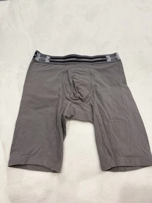 Cueca boxer longa masculina Under Armour tamanho pequeno - Imagem 1 de 4